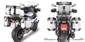 GIVI PL5119CAM STELAŻ KUFRÓW BOCZNYCH OUTBACK - BMW S 1000 XR (15 > 19)