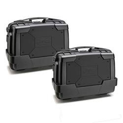KAPPA KGR33NPACK2 KUFRY BOCZNE KGR33 MONOKEY GARDA BLACK LINE (PARA/2X33L)