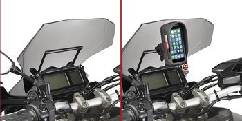 GIVI FB2122 RAMKA / WSPORNIK GPS SMARTPHONE - YAMAHA MT-09 Tracer (15 > 17)