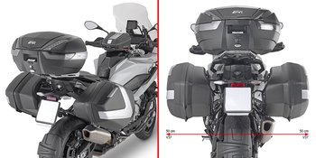 KAPPA KLX5138 STELAŻ KUFRÓW BOCZNYCH V37 / V35 - BMW S 1000 XR (20 > 21)