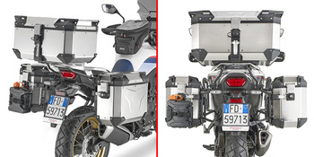 KAPPA KLO1201CAM STELAŻ KUFRÓW BOCZNYCH ONE-FIT CAM HONDA XL 750 TRANSALP (23)