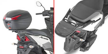 GIVI SR3124 STELAŻ KUFRA CENTRALNEGO (BEZ PŁYTY) - SUZUKI AVENIS 125 (23)
