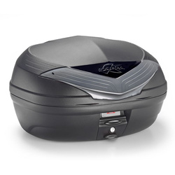 KAPPA KUFER CENTRALNY 46L MONOLOCK K466NT2 URBAN Z BIAŁYMI ODBLASKAMI