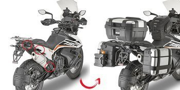 GIVI PLOR7710MK STELAŻ KUFRÓW BOCZNYCH MONOKEY - KTM 790 Adventure / R (19 > 22)