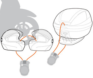 KAPPA KS220 KŁÓDKA ZABEZPIECZAJĄCA