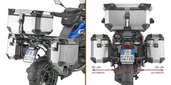 GIVI PLO5143CAM STELAŻ KUFRÓW BOCZNYCH OUTBACK - BMW  R 1300 GS (24)