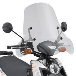 GIVI 288A SZYBA PRZEZROCZYSTA 56 x 71,5 cm (H x W) Typhoon 50-125, Aerox R 50,  BW'S 125