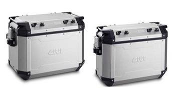 GIVI OBKN4837APACK2 KUFRY BOCZNE TREKKER OUTBACK ALU (OBKN48AL + OBK37NAR)