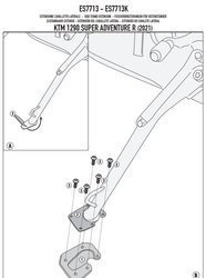 GIVI ES7713 POSZERZENIE DODATKOWE STOPKI - KTM 1290 SUPER ADVENTURE R (21)