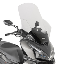 GIVI 6126DT SZYBA PRZEZROCZYSTA 78,5 x 59 WYMAGANY KIT - KYMCO downtown 350 gt