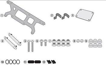 GIVI TL3116KIT KIT MONTAŻOWY S250 DO PL3116 - SUZUKI V-Strom 250 (17 > 20)
