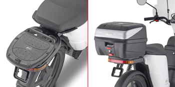 GIVI SR9030 STELAŻ KUFRA CENTRALNEGO MONOLOCK (BEZ PŁYTY) - ASKOLL ES1-ES2-ES3 (19 > 21)