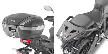 GIVI SRA2159 STELAŻ KUFRA CENTRALNEGO Z ALUMINIOWĄ PŁYTĄ MONOKEY - YAMAHA TRACER 9 / TRACER 9 GT (21-22)