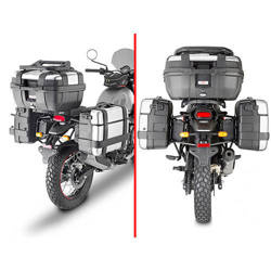 KAPPA KL9055 STELAŻ KUFRÓW BOCZNYCH MONOKEY - ROYAL ENFIELD Scram 411 (22)