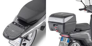 GIVI SR9031 STELAŻ KUFRA CENTRALNEGO  MONOLOCK (BEZ PŁYTY) - ASKOLL  NGS1-NGS2–NGS3 (20 > 21)
