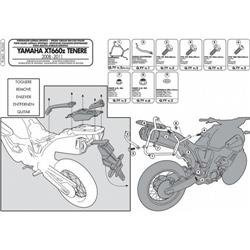 GIVI PL363 STELAŻ KUFRÓW BOCZNYCH MONOKEY - YAMAHA XT 660Z TENERÉ (08 - 16)