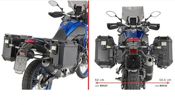 KAPPA KLOS2145CAM STELAŻ KUFRÓW BOCZNYCH MONOKEY CAM SIDE YAMAHA TENERE 700 '19-'24 - POD KUFRY KVG K'VOYAGER ALU - PRAWY KVGS33 WCIĘTY