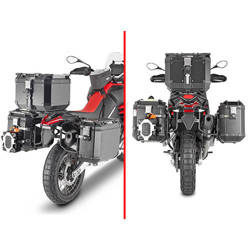 KAPPA KLO6710CAM STELAŻ KUFRÓW BOCZNYCH ONE-FIT CAM - APRILIA > TUAREG 660 (21 > 22)