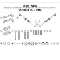 GIVI A6109A MOCOWANIE SZYBY 6109A KYMCO LIKE 125-150 (17 > 19)