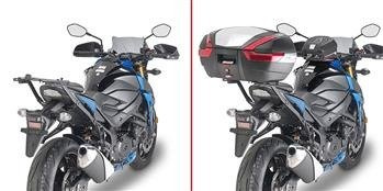 GIVI 3113FZ STELAŻ KUFRA CENTRALNEGO (BEZ PŁYTY) - SUZUKI GSX S750 (17 > 19)