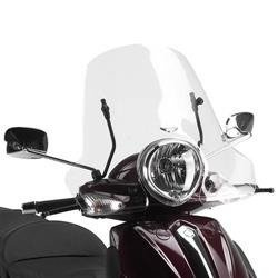 GIVI 106A SZYBA PRZEZROCZYSTA (32Hx61,5W) PIAGGIO Beverly Tourer 125-250-300-400 (08 > 10), Beverly 500 (03 > 07) (WYMAGA A106A)