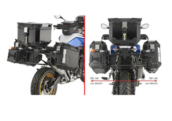 KAPPA STELAŻ KUFRÓW BOCZNYCH MONOKEY CAM SIDE BMW F 900 GS '24-, - POD KUFRY KVG K'VOYAGER ALU - PRAWY KVGS33 WCIĘTY