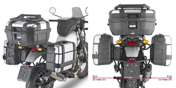 KAPPA KL9054 STELAŻ KUFRÓW BOCZNYCH MONOKEY - ROYAL ENFIELD - Himalayan (21 > 22)