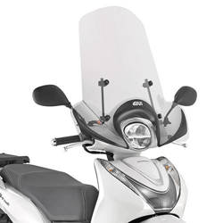 GIVI 1193A SZYBA PRZEZROCZYSTA 51 X 66 cm (H X W)  HONDA SH MODE 125 (21 > 22)