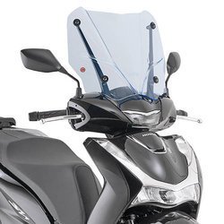 GIVI D1181BL SZYBA TYPU 'ICE BLUE' 33 x 45 cm (H x L) - HONDA SH 125-150 (20)