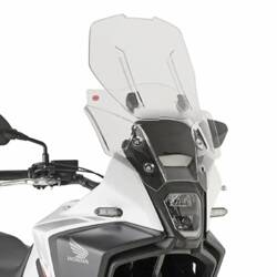 KAPPA KAF1203B SZYBA HONDA NX 500 '24-, (MAX 53,5 X 45 CM) REGULOWANA AIRFLOW (12 CM ZAKRES REGULACJI) PRZEZROCZYSTA