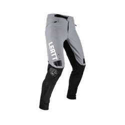 LEATT 2023 SPODNIE ROWEROWE MTB GRAVITY 4.0 PANTS TITANIUM KOLOR SZARY/CZARNY